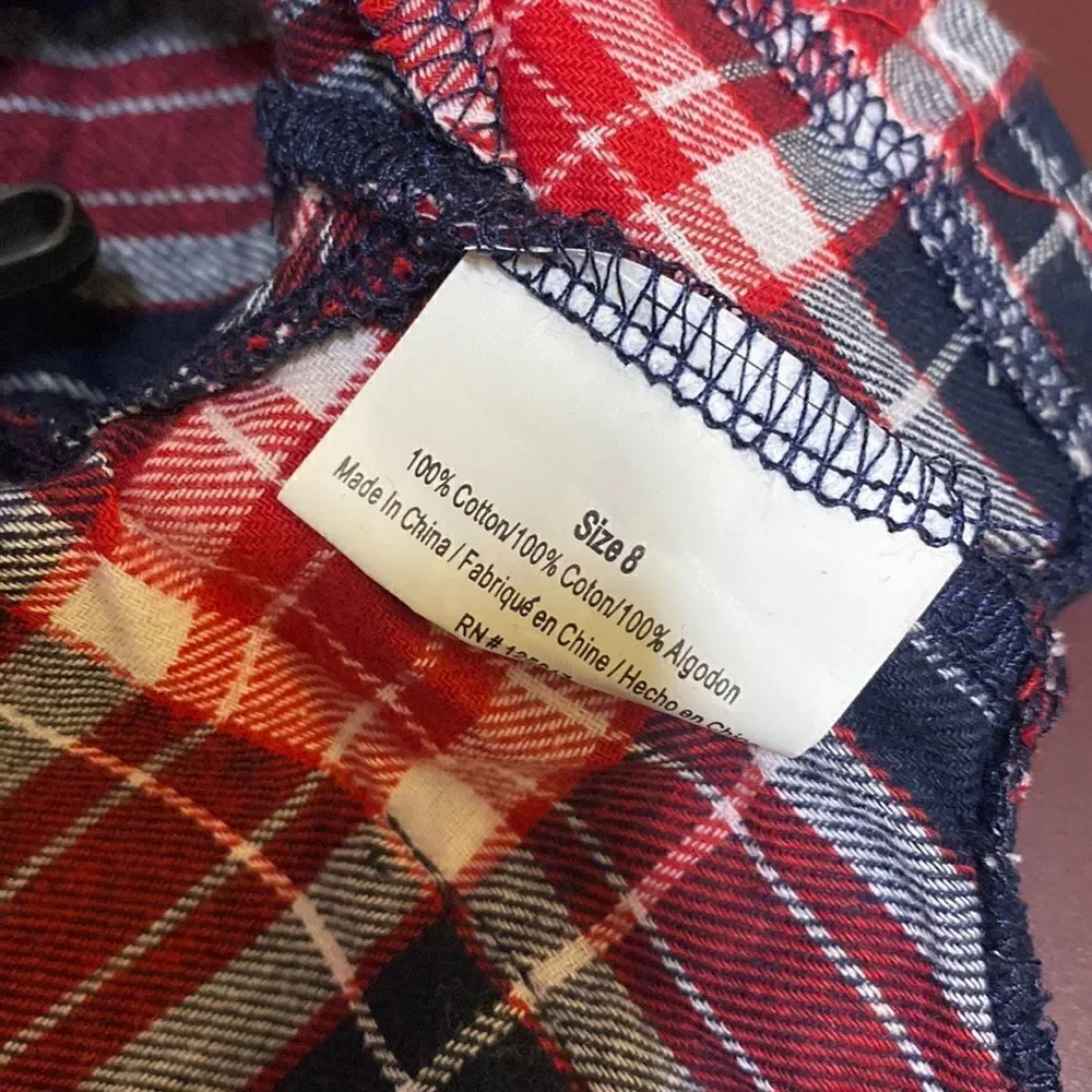 🎈Plaid Flannel Dog Pajamas